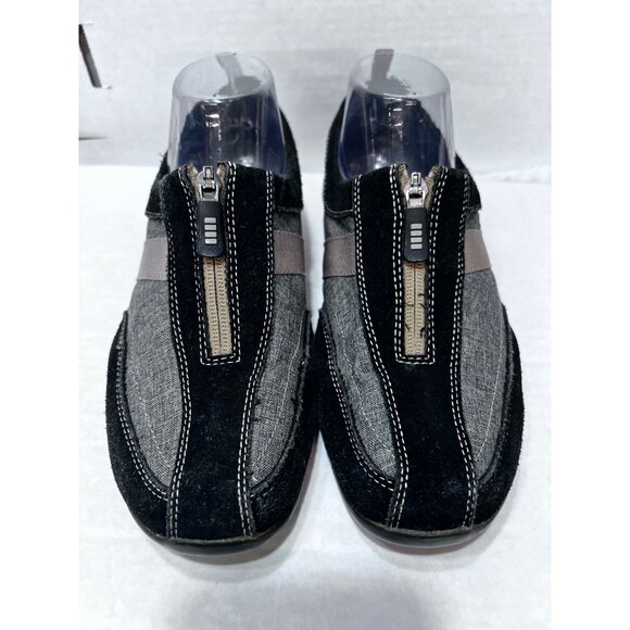 Lands End zip trekker slip in sneaker women size 9 Zip-Up Casual Shoes - Picture 2 of 8